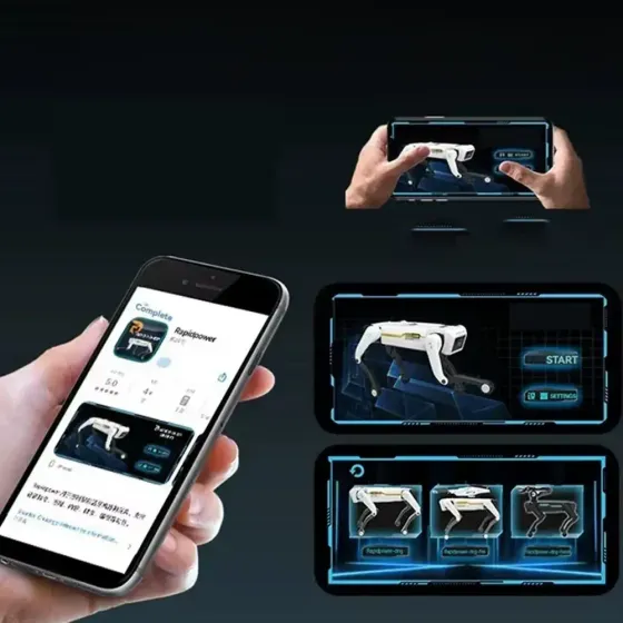 Интерактивный робот-собака, пульта, на аккумуляторе, Smart Dog / Собака робот на радиоуправлении Коломыя