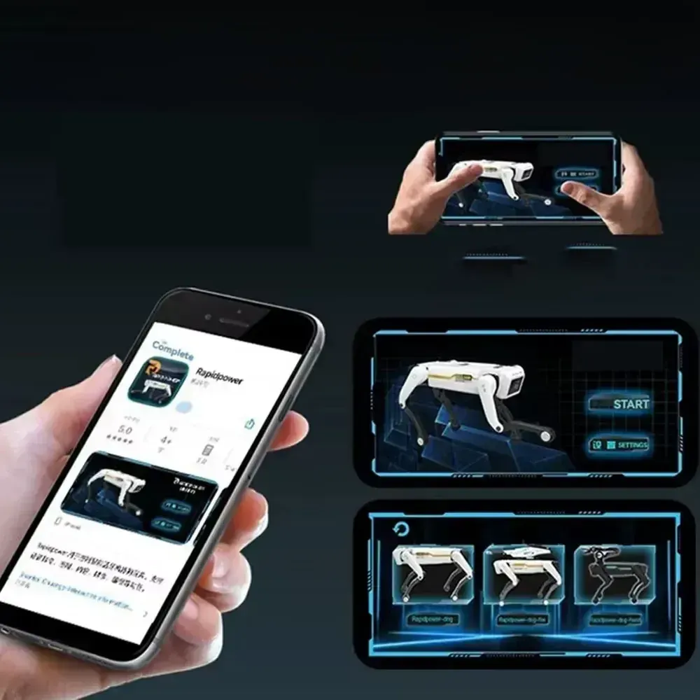 Интерактивный робот-собака, пульта, на аккумуляторе, Smart Dog / Собака робот на радиоуправлении Коломыя - изображение 3