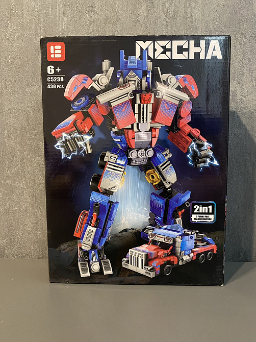 Конструктор mecha Трансформер Оптимус Прайм, 2 в 1, 438 деталь, совместим с Lego Киев - изображение 4