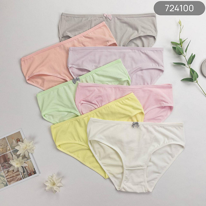 Труси жіночі оптом Nicoletta Туреччина тижні батал 2XL, 3XL, 4XL, 5XL | 7 шт. Київ - фото 1