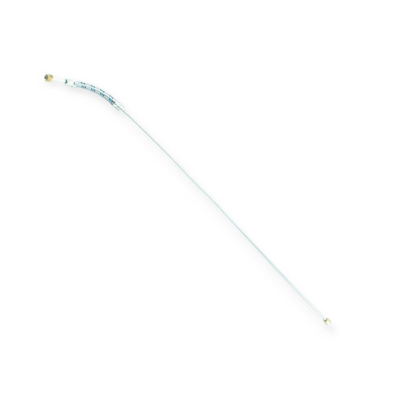 Трубка манометра олії (метал, гума в оплетці) МТЗ Мукачево - фото 1