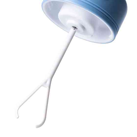 TS Kitchen Пляшка-шейкер для води 380 мл з ручкою синя Киев