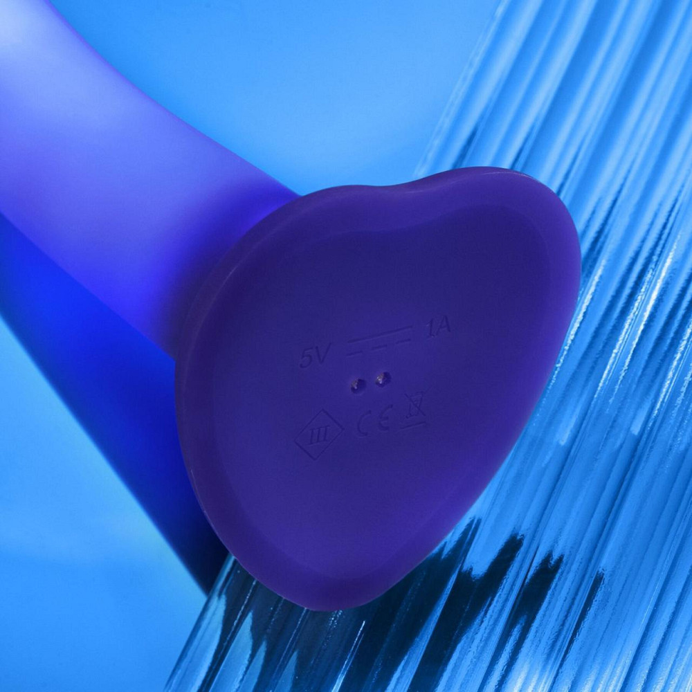 Дилдо, що світиться Strap-On-Me Glow-LED Dildo Purple - M Sex Aura Київ - фото 9