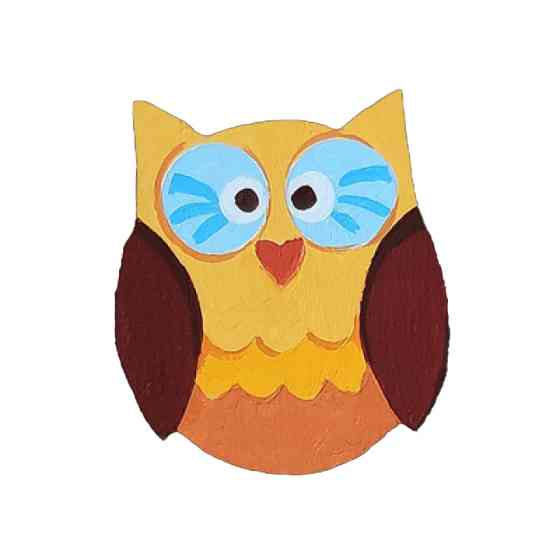 Набір дитячої творчості Розпис по дереву "Магніти-сови" РД-005 Вінниця