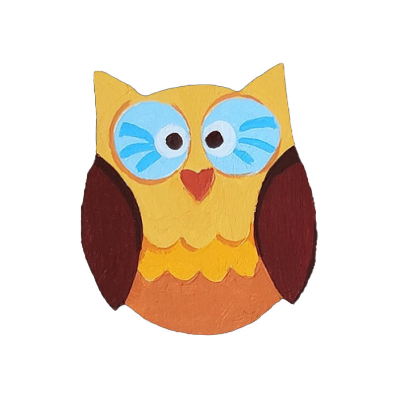 Набір дитячої творчості Розпис по дереву "Магніти-сови" РД-005 Вінниця - фото 3
