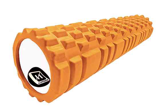 EasyFit Масажний ролер EasyFit Grid Roller 60 см v.3.1 помаранчевий Коломия