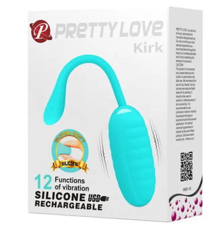 Виброяйцо серии Pretty Love - Kirk с 12 различными функциями вибрации Sex Aura Киев
