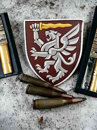 “80 ОДШБр ДШВ ЗСУ” шеврон / патч парадный Киев