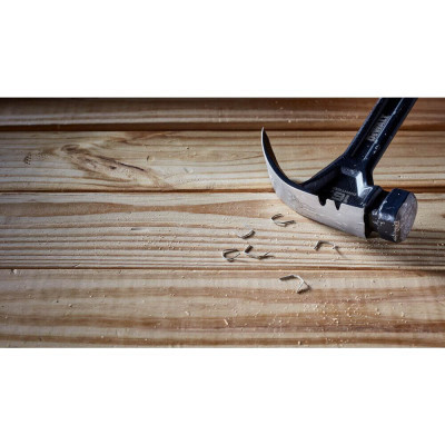 Молоток DeWALT CURVE-CLAW, цельнометаллический, 454 г, с гвоздодером (DWHT51002-0) Винница - изображение 6