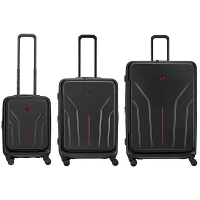 Набір валіз Wenger Amplix Hardside (S+M+L), чорні (653335) Вінниця - фото 1