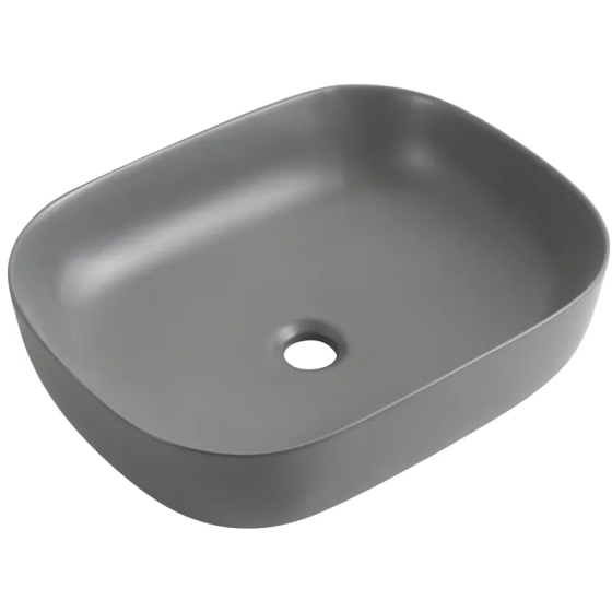 Раковина накладна Mixxus Premium DIVERSE-0115 GRAY 490x395x135mm   ( MP6650 ) 34629 Харків