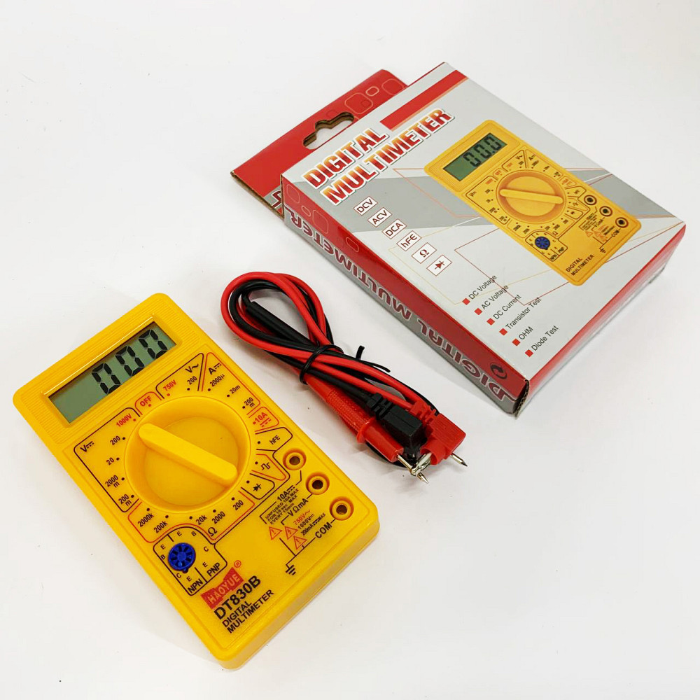 Мультиметр універсальний HAOYUE, Мультиметри для роботи, Мультиметри портативні, Перевірений мультиметр JI-21 Львів - фото 1