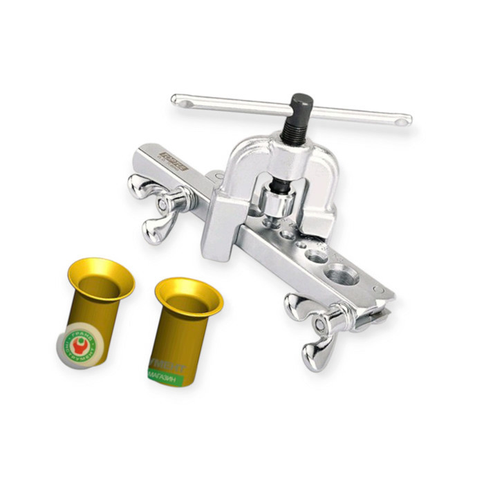 Набір для розвальцювання трубок із труборізом З/16, 1/4, 5/16, З/8, 7/16, 1/2, 5/8" (футляр) Мукачево - фото 1