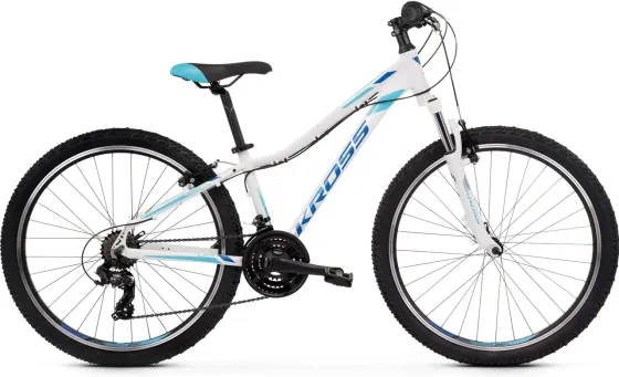 Велосипед Kross Lea 1.0 Sr 26 Biały Синій Połysk 2021 Київ