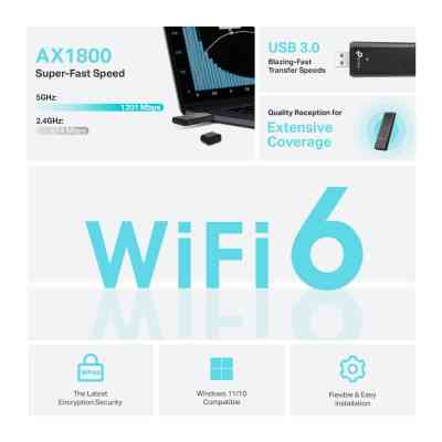 Мережева карта Wi-Fi TP-Link Archer TX20U (ARCHER-TX20U) Вінниця