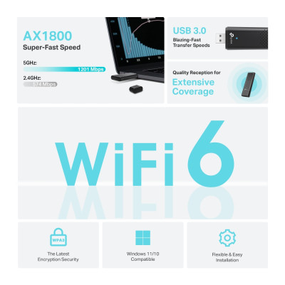 Сетевая карта Wi-Fi TP-Link Archer TX20U (ARCHER-TX20U) Винница - изображение 4