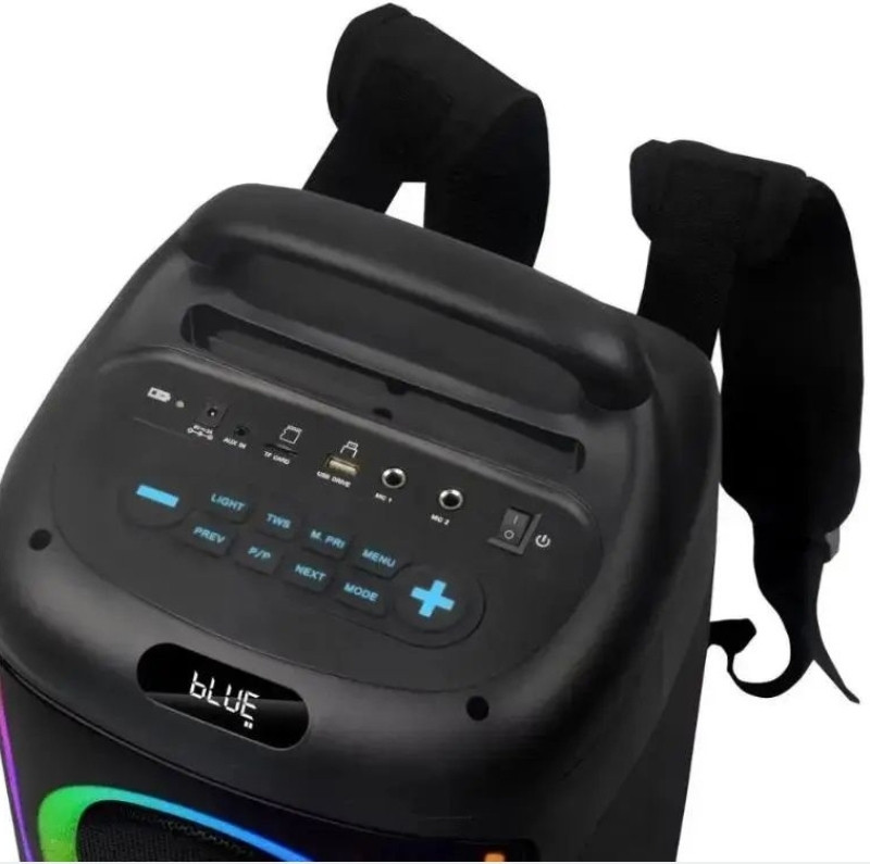 Колонка Bluetooth Portable Party Speaker TTD громкий звук  LED караоке. Киев - изображение 4