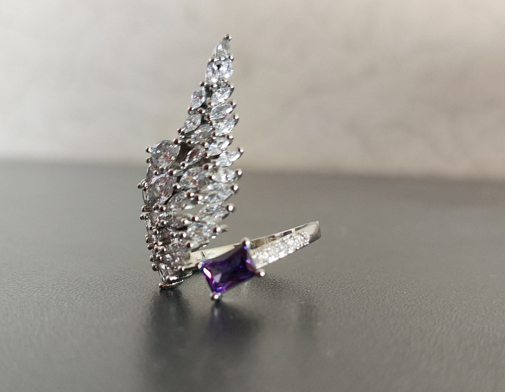 Каблучка з цирконами Смела - изображение 2