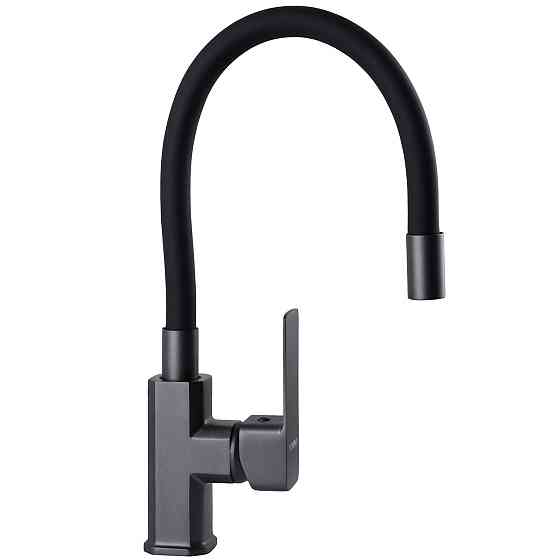 Змішувач для кухні DOMINO MALIBU DMM-203 LR-GP-BLACK (000026600) Київ