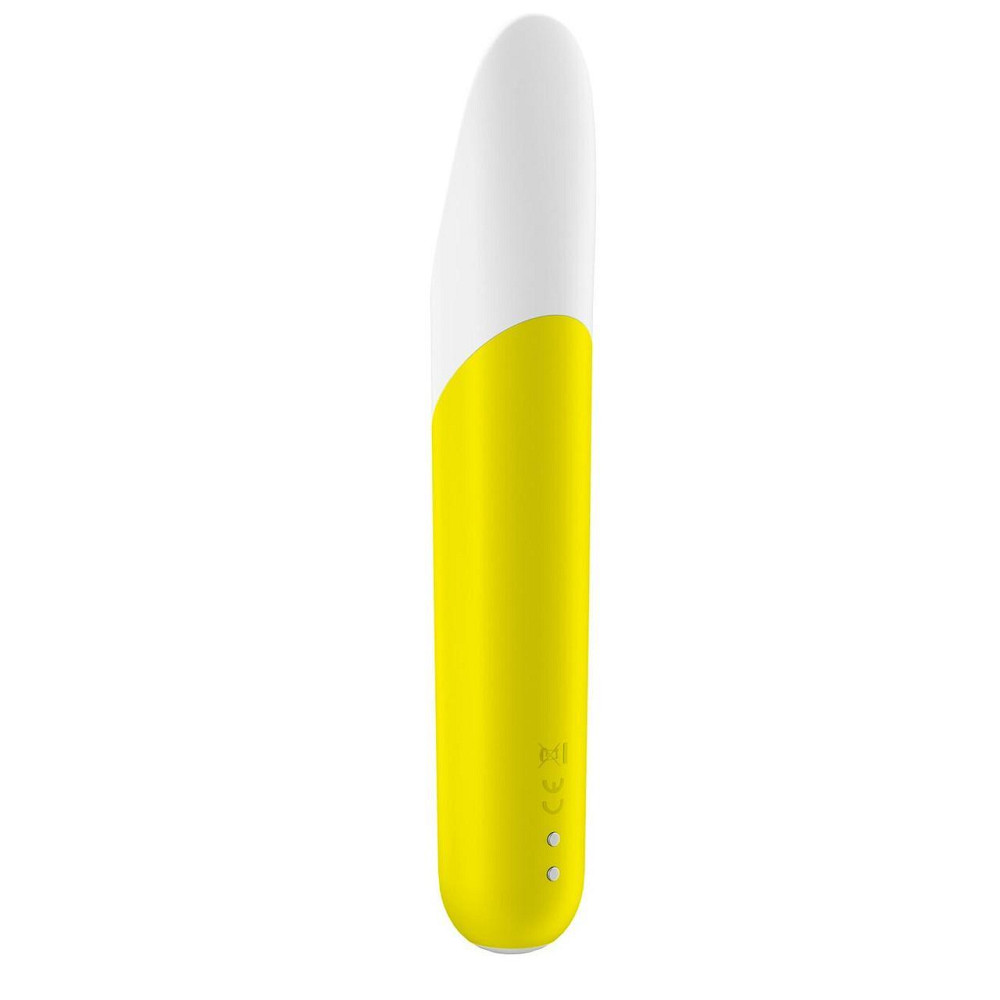 Міні-вібратор з гнучким язичком Satisfyer Ultra Power Bullet 7 Yellow Sex Aura Київ - фото 4