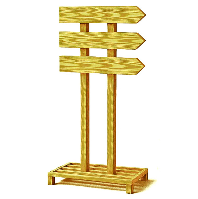 Підлогова стрілка-покажчик "Тамерлан" каррі Миколаїв - фото 1