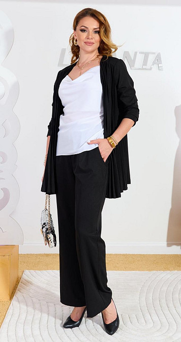 Ошатний костюм плісе (50) Київ - фото 4