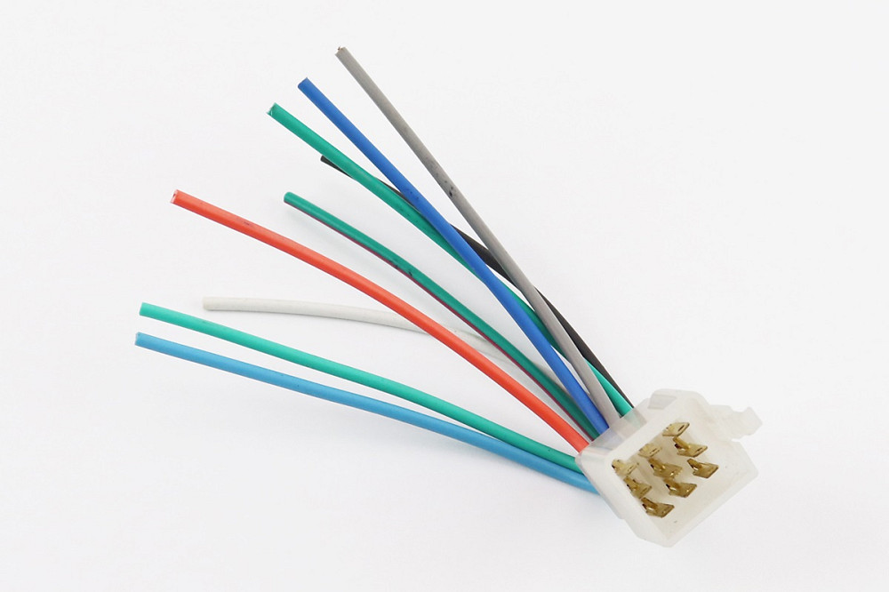 Роз'єм 9 контактів "папа" + 9 проводів Київ - фото 1