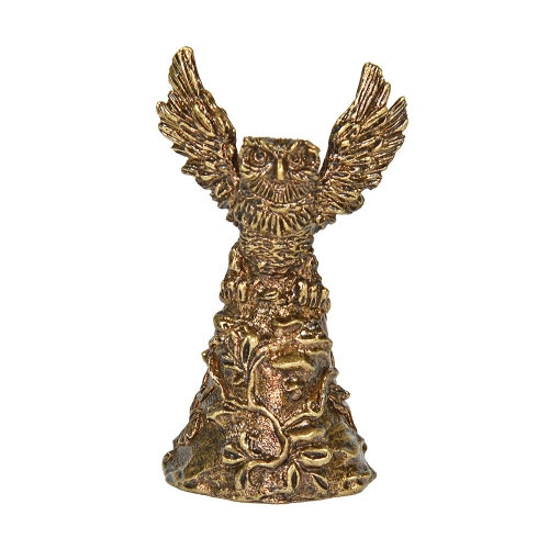 Дзвіночок бронзовий Сова Київ - фото 1