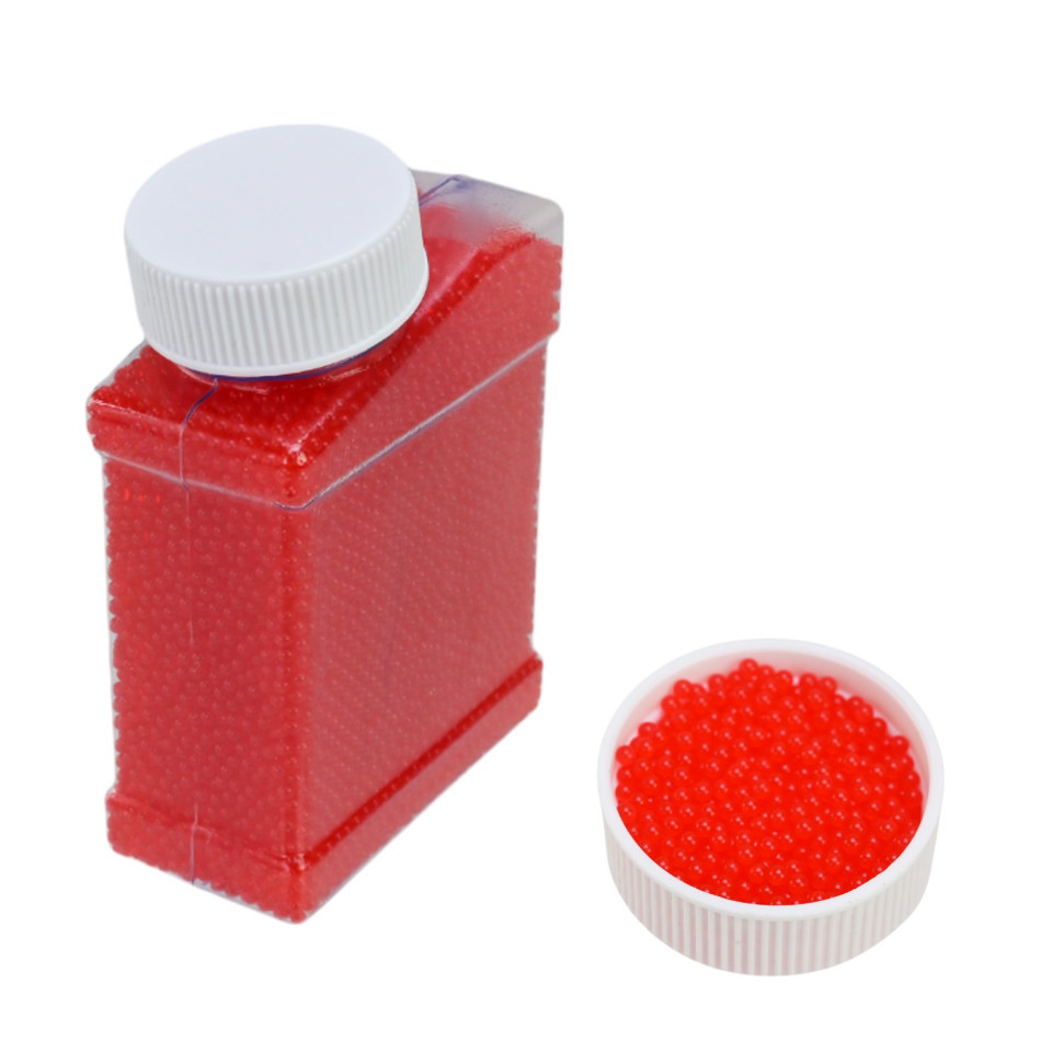 Гідрогелеві кульки орбізи для дитячої зброї та побуту 232-11 Червоний Вінниця - фото 1