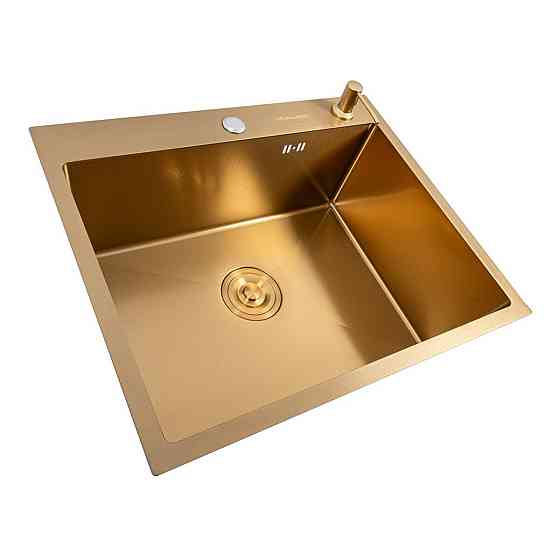 Мийка PVD Gold DECOR Valeso Handmade 60*50 Коломыя