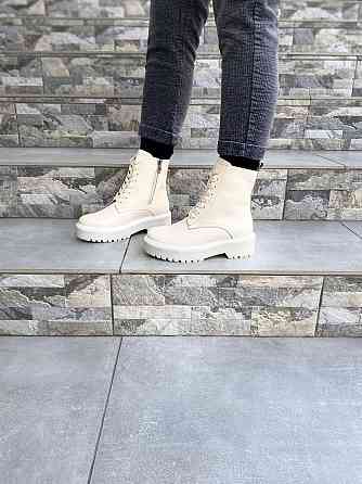 Черевики жіночі GREMMY бежеві натуральна шкіра зима 38р. (4219) Коломыя