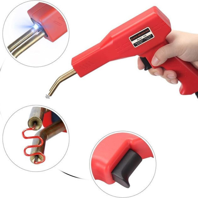 Электрический паяльник для пайки пластмассы, бамперов H50 + 200 скоб BU-14 Киев - изображение 9