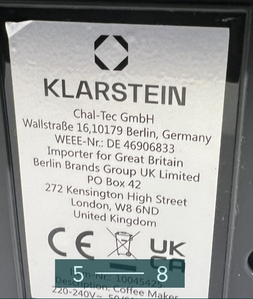 Кавомашина Klarstein Espressionata Evo Київ - фото 4