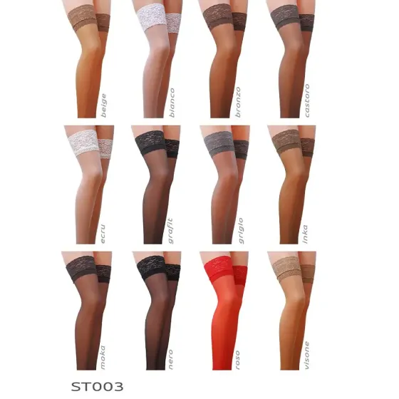 Графітові панчохи на ажурній силіконовій гумці Passion ST003 1/2 grafit Львов