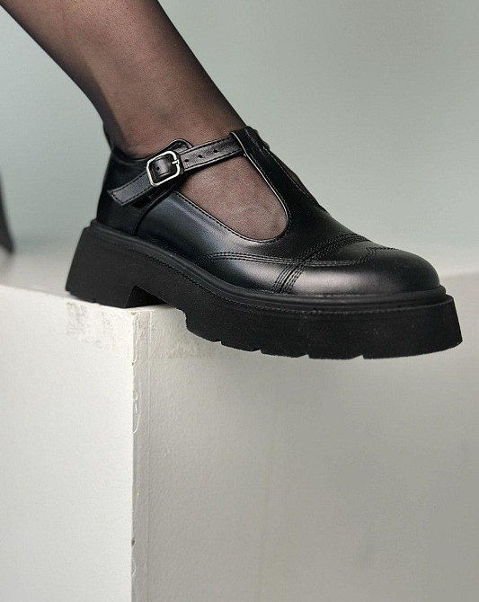 Olli Лоферы женские OLLI черные из натуральной кожи размер 36-40 (Т-40-Астра) Коломыя - изображение 7