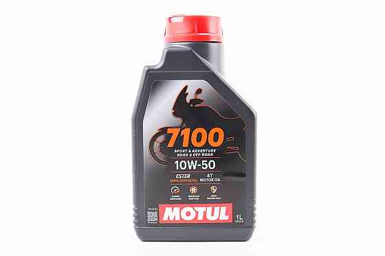 Олива 4T 10W-50 - синтетична мотоциклетна "7100 SYNTHETIC 100%", 1L Бершадь