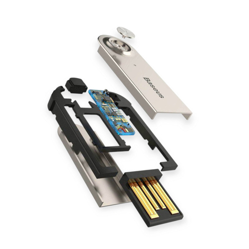 Bluetooth адаптер вільні руки підключення. через AUX, зарядка USB, Акумулятор, BTv5.0, кабель 1,2м Baseus Мукачево - фото 3