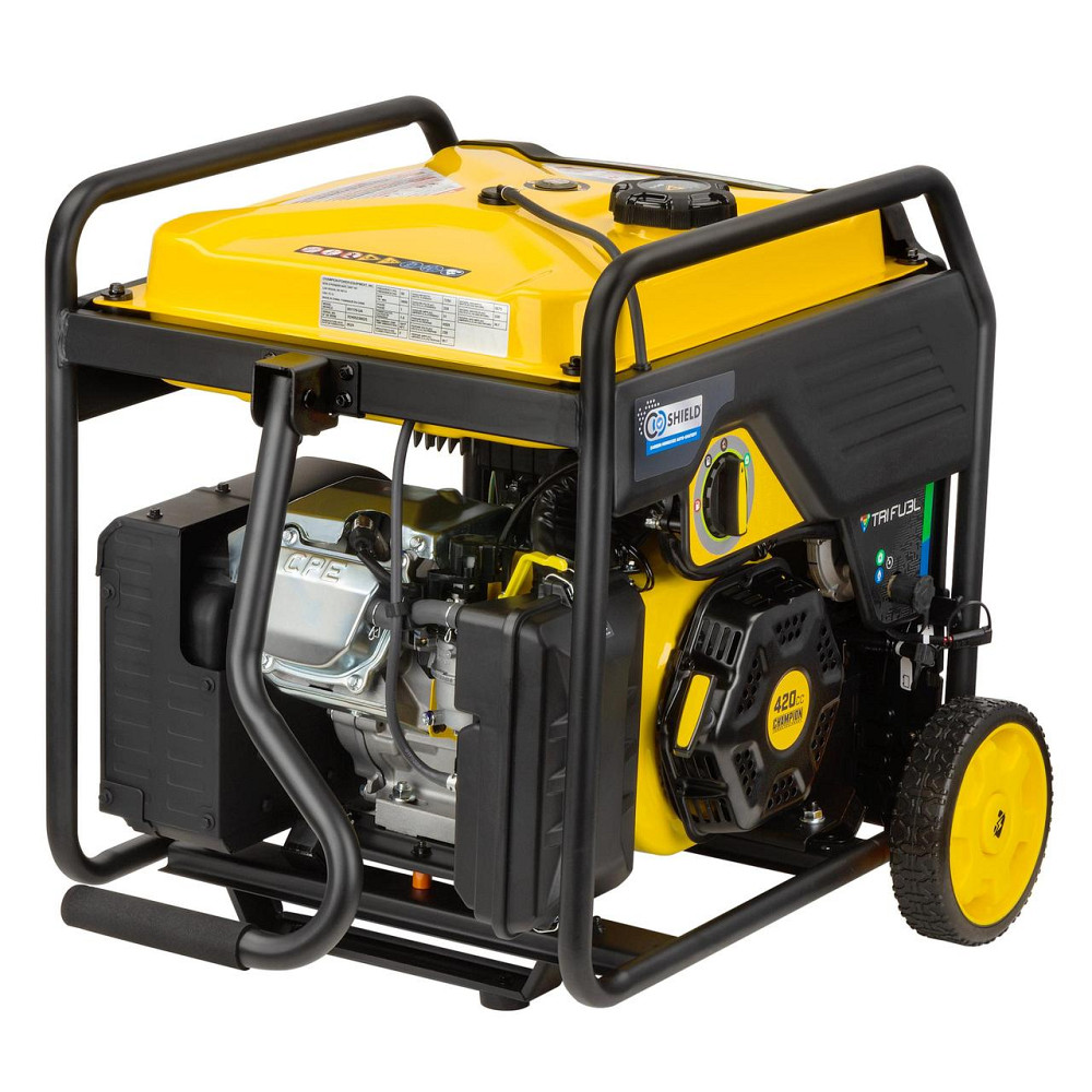 Генератор инверторный Champion C9000BT трехтопливный  бензин пропан природный газ Максимальная мощность 9 кВат Киев - изображение 3