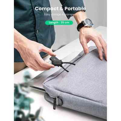 Перехідник Display Port M to HDMI F 4K60Hz black Ugreen (70694) Вінниця