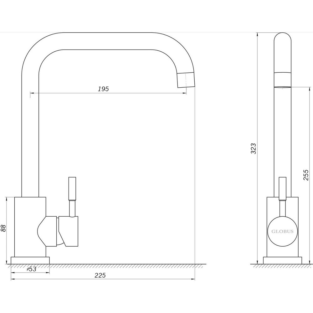 Змішувач для кухні EcoMIX ALPEN AISI-203L-WH (000024958) Київ - фото 8