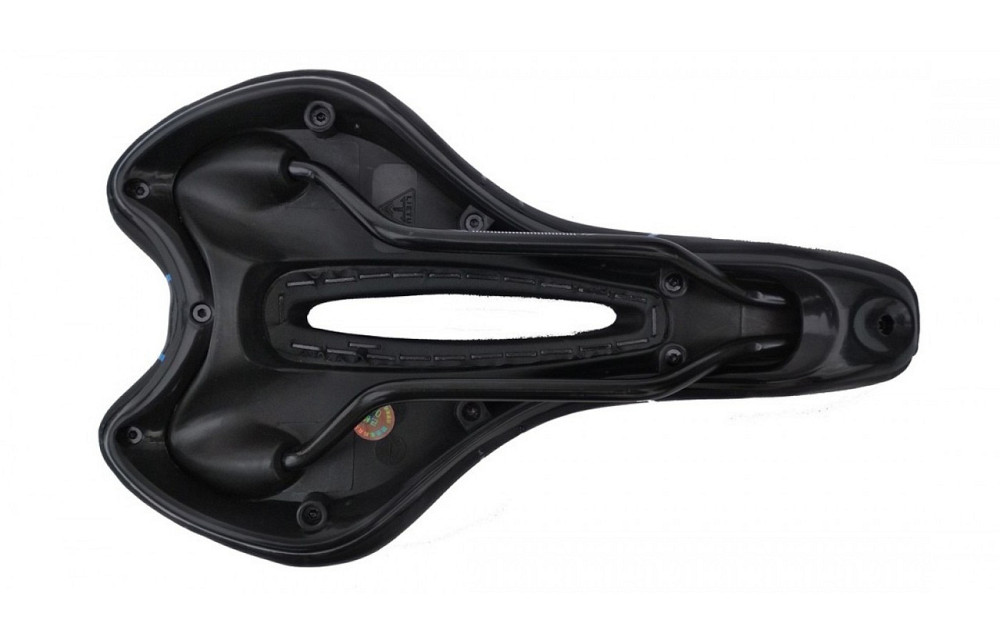 Сідло для велосипеда Feel Fit ZD-007-1 чорно-синій Бровари - фото 2