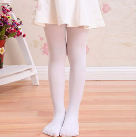 Колготи капронові для дівчинки від 4 до 6 років білі Київ - фото 1