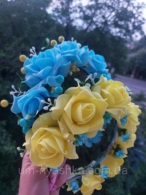 Віночок український жовто-блакитний Кривий Ріг - фото 7