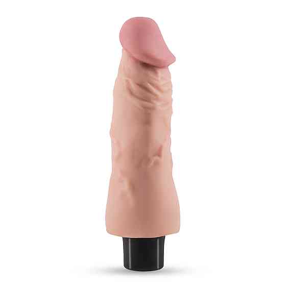 Вибратор реалистичный CRUSHIOUS Mr. Skin, 10 режимов, бежевый, 17,5 х 4 см Sex Aura Киев