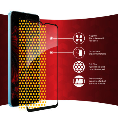 Скло захисне Intaleo Full Glue Realme C30S (1283126551918) Вінниця - фото 6