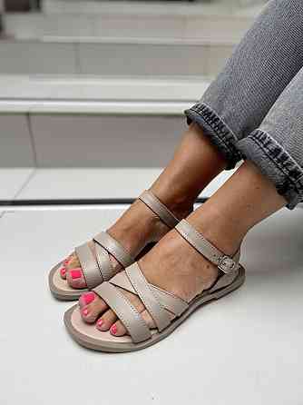 Rosta Босоніжки жіночі ROSTA 1044 бежеві (літо, шкіра натуральна) (5144) Коломыя