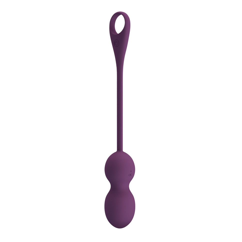 Вагинальные шарики Pretty love Elvira dark Purple, 12 vibration functions Mobile APP Long-distance Co Sex Aura Киев - изображение 4