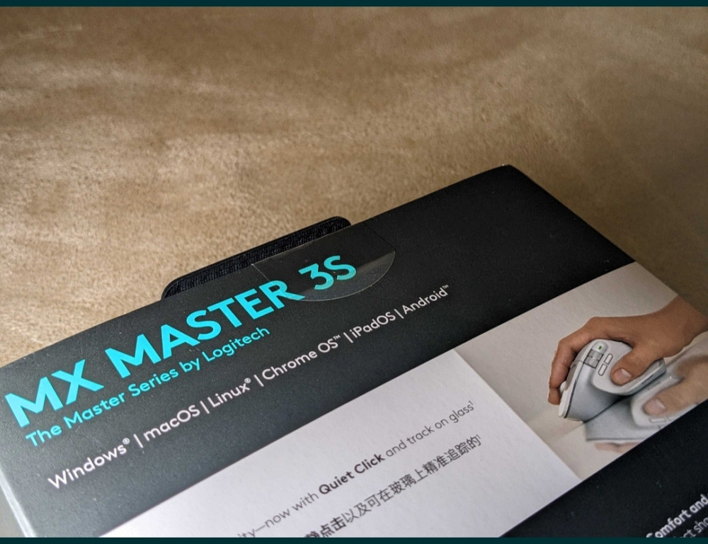 Мышка Logitech. MX Master 3s Pale Grey - C ПЛОМБАМИ Киев - изображение 6