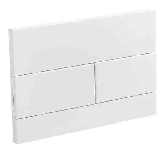Панель змиву Koer KT-0603-03 240x160x10mm пластикова, кнопка лінійна   ( KR5318 ) 20571 Харьков