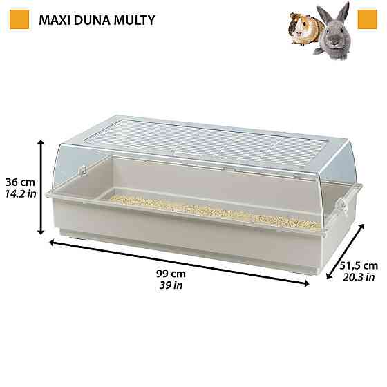 Клітка для кроликів і морських свинок Ferplast Maxi Duna Multy (Ферпласт Максі Дюна Мульти) Запоріжжя